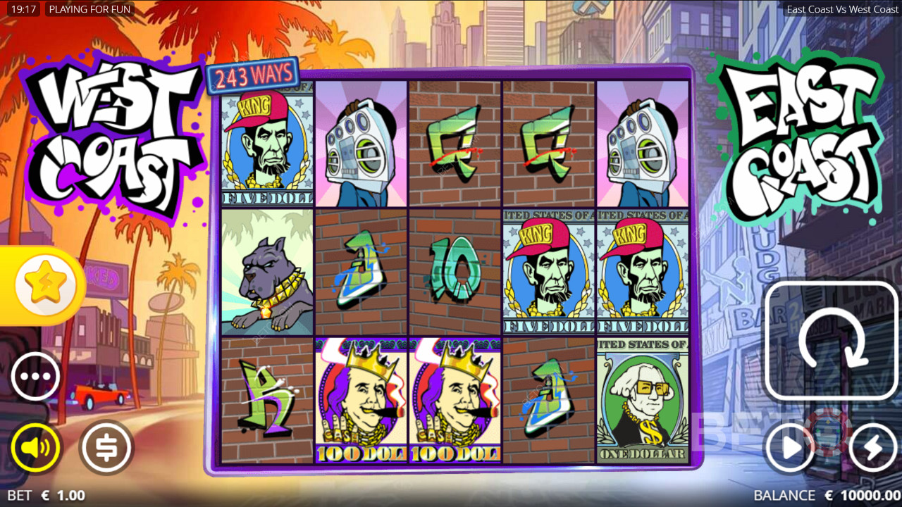 Kiwi players score big with East Coast vs West Coast pokie