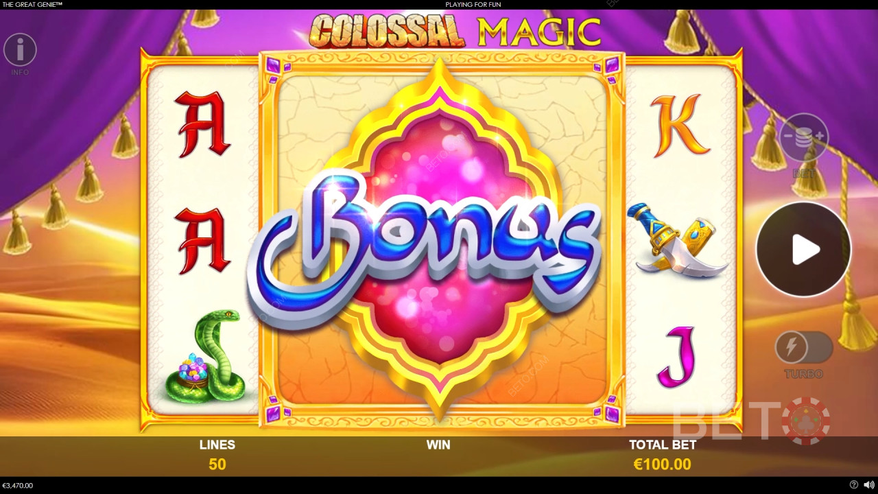 The Mighty Genie Review by BETO Pokies