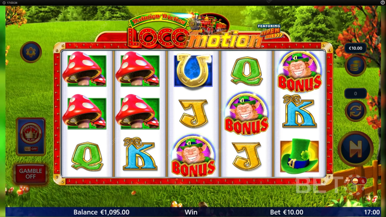 Bonus Features Unpacked in Rainbow Riches Locomotion by Light and Wonder