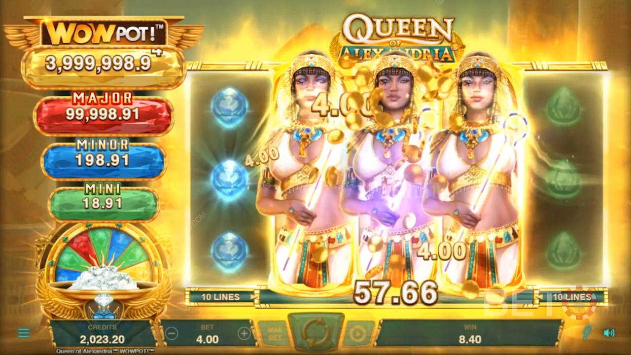 Bask in the mana of Cleopatra for a shot at prizes worth millions