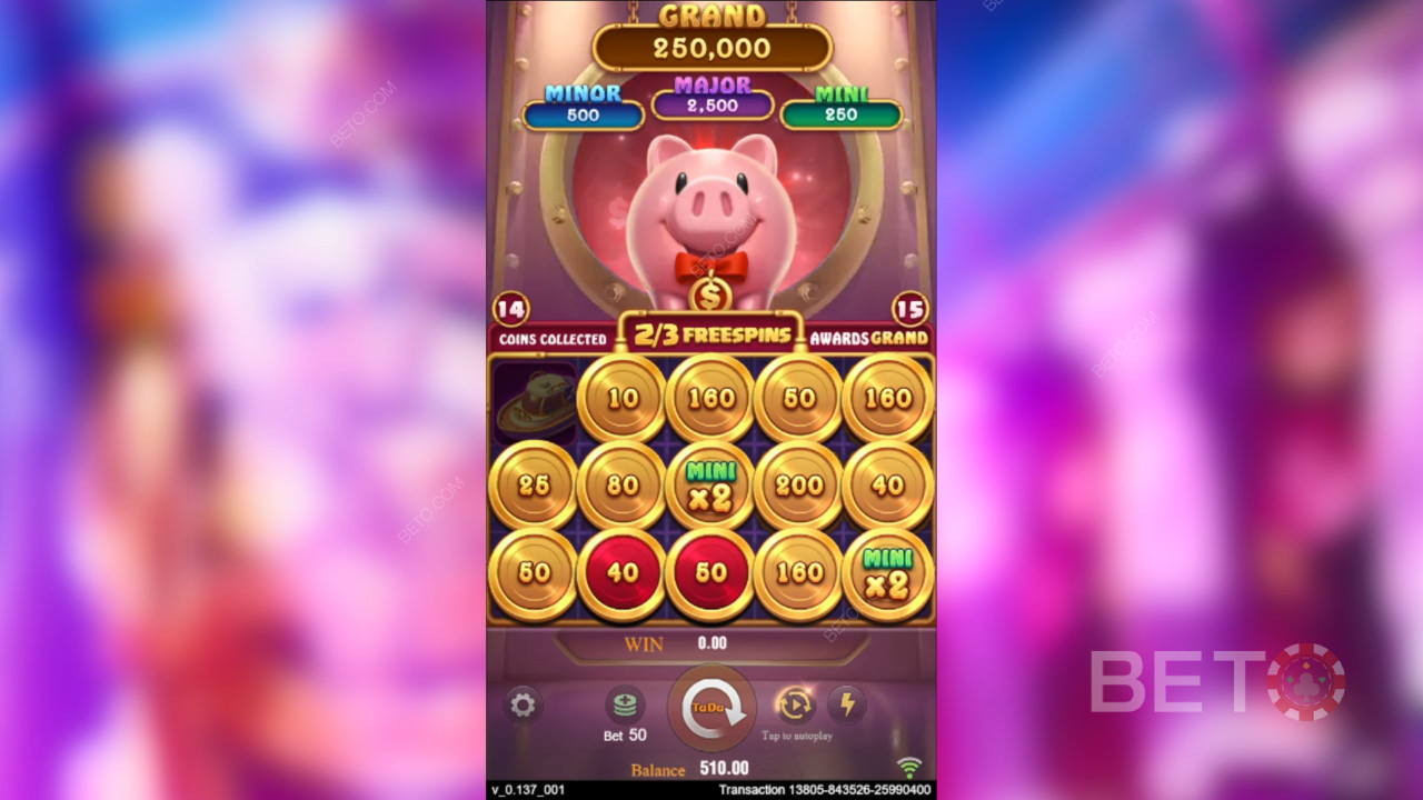 Theme & Design: Lavish Porky Prosperity