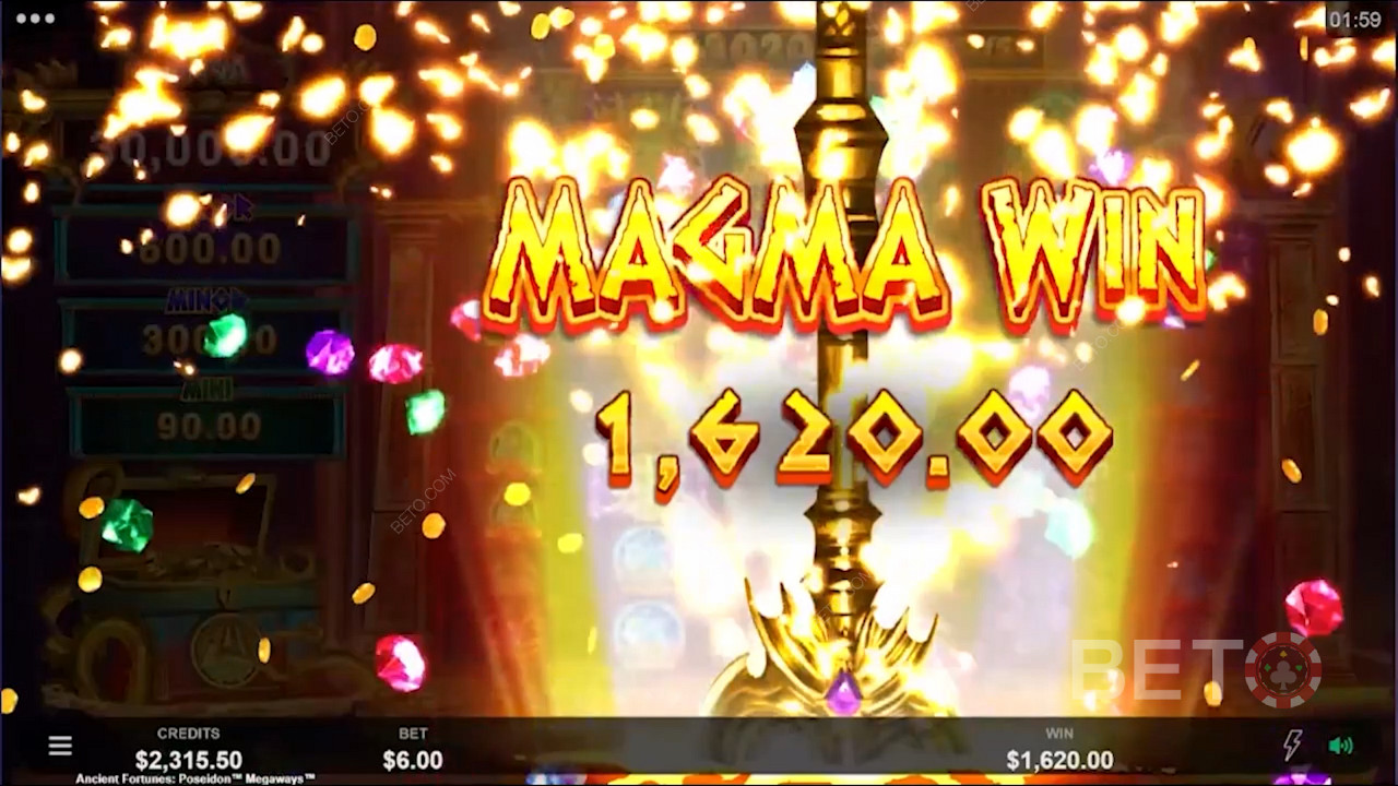 Score big wins even in the base pokie