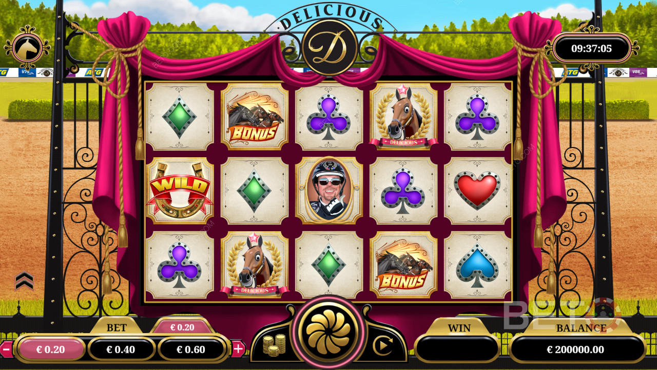 Kiwi flavours in Delicious pokie