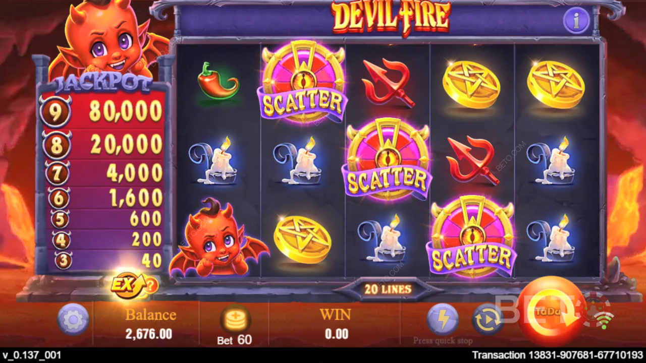 Devil Fire Free Play