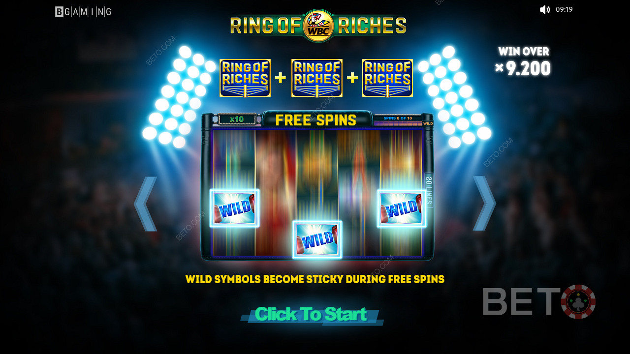 Stuck Spins! Hang on for the round