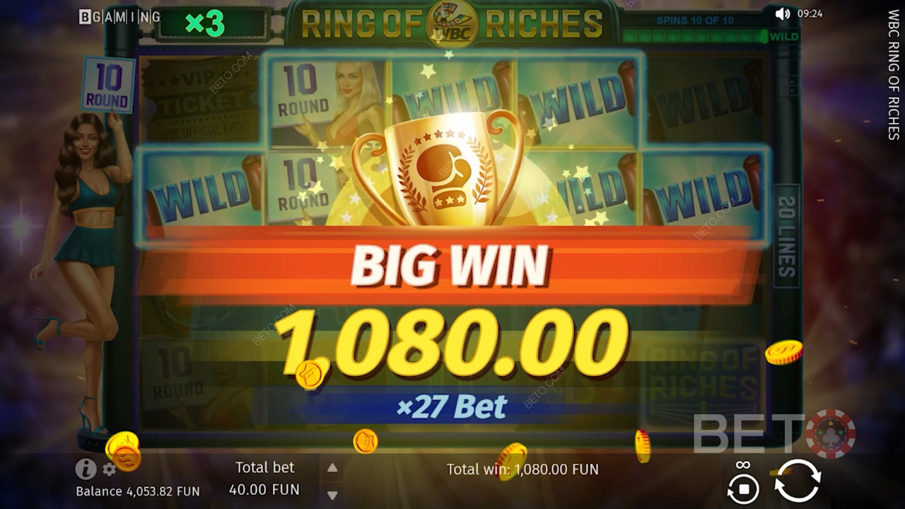 Choice! Those Extra Multiplier bonuses always land you a win