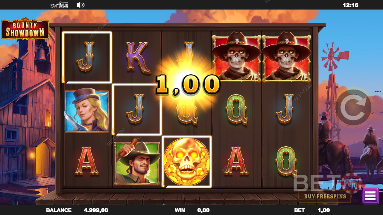 Cowboy capers in Bounty Showdown