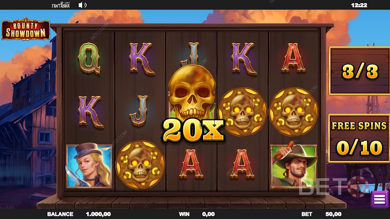 Spin the reels to score big in Bounty Showdown