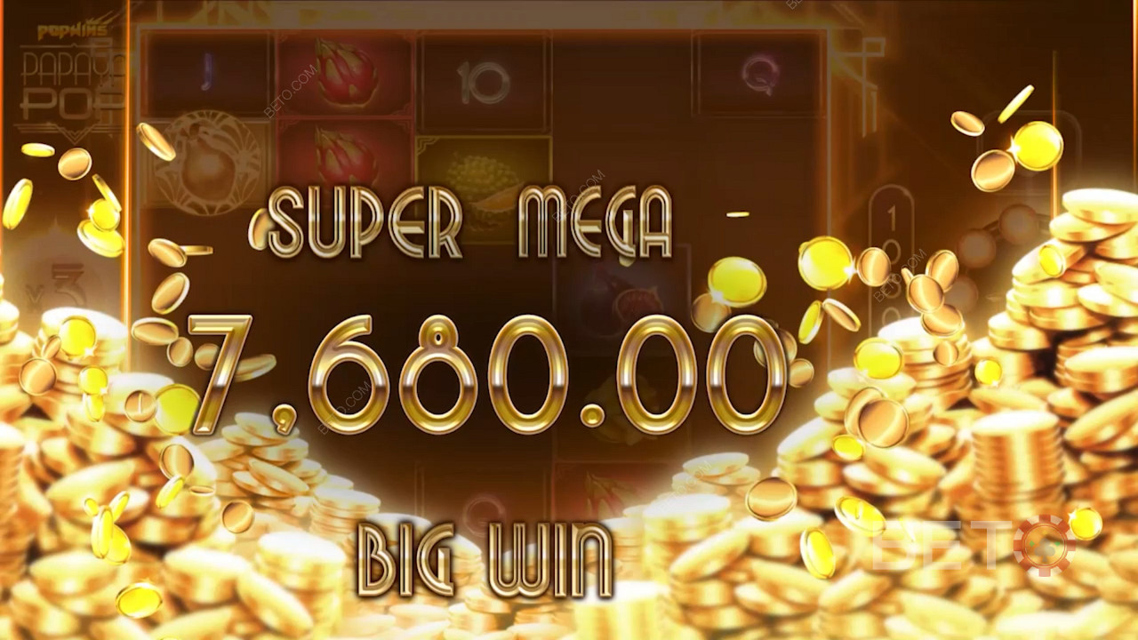PapayaPop pokie delivers solid wins even during regular spins