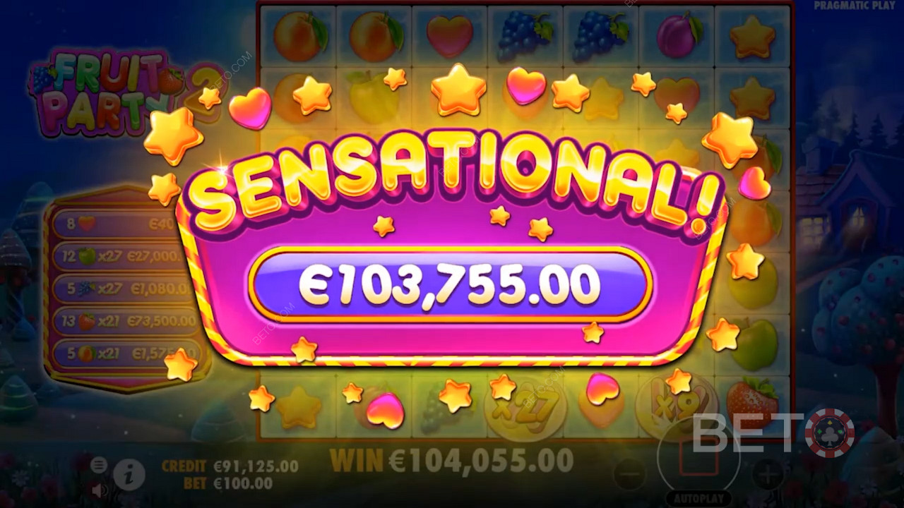 Spin for a shot at prizes up to 5,000x your wager