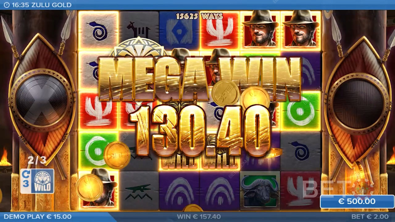 Keep spinning and you could score the top prize of 10,000x your bet