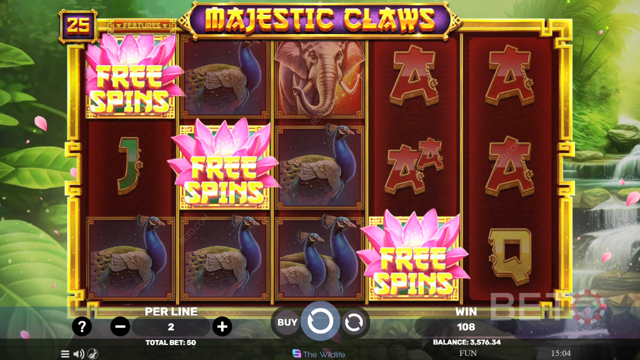 Majestic Claws Free Play