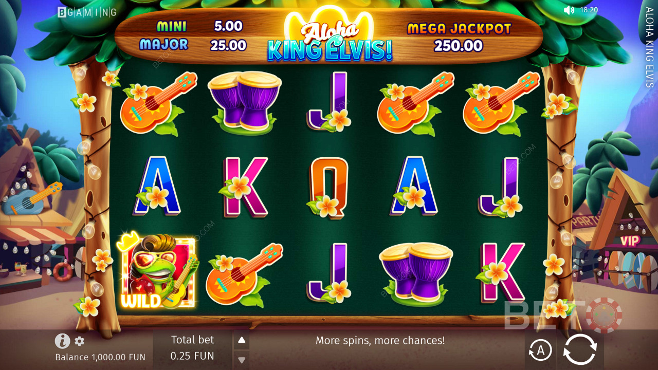 Dive into captivating pokies with Aloha King Elvis
