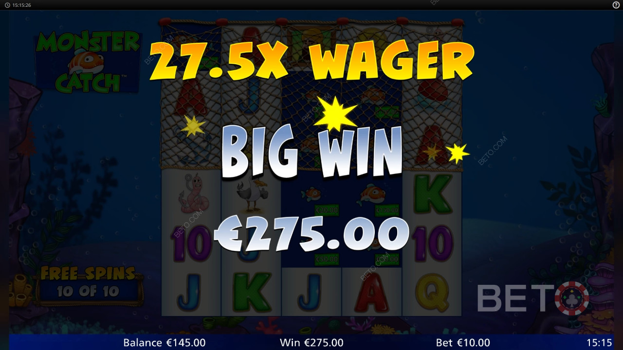 Reel in 736x Your Wager on Monster Catch Pokie!