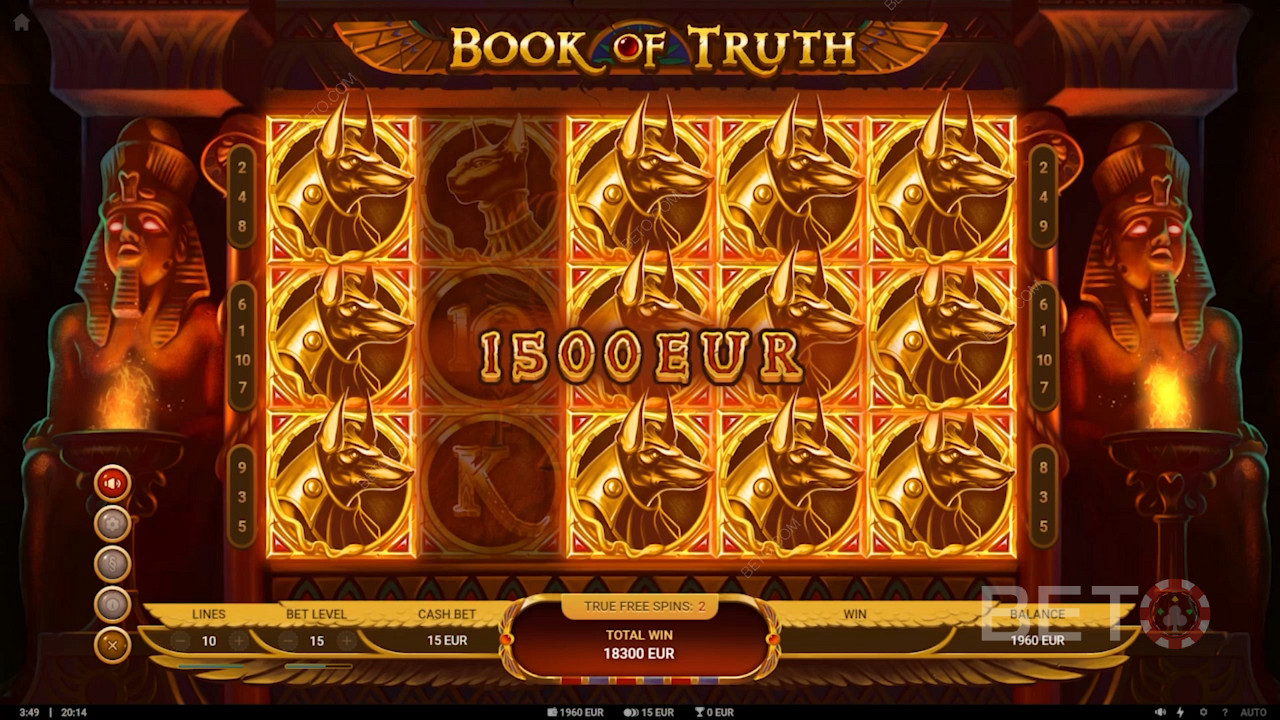 Scoring a sweet win in Book of Truth