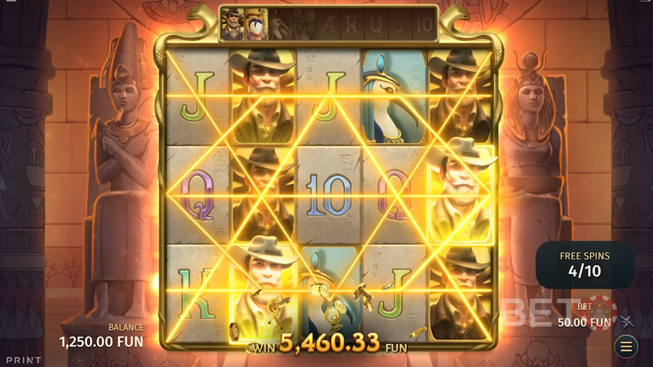 This pokie boasts a 96.50% RTP and high volatility
