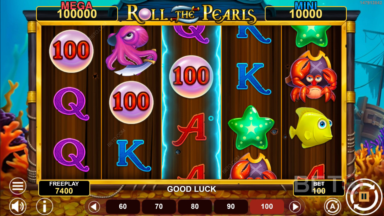 Roll The Pearls Hold & Win Review by BETO Pokies
