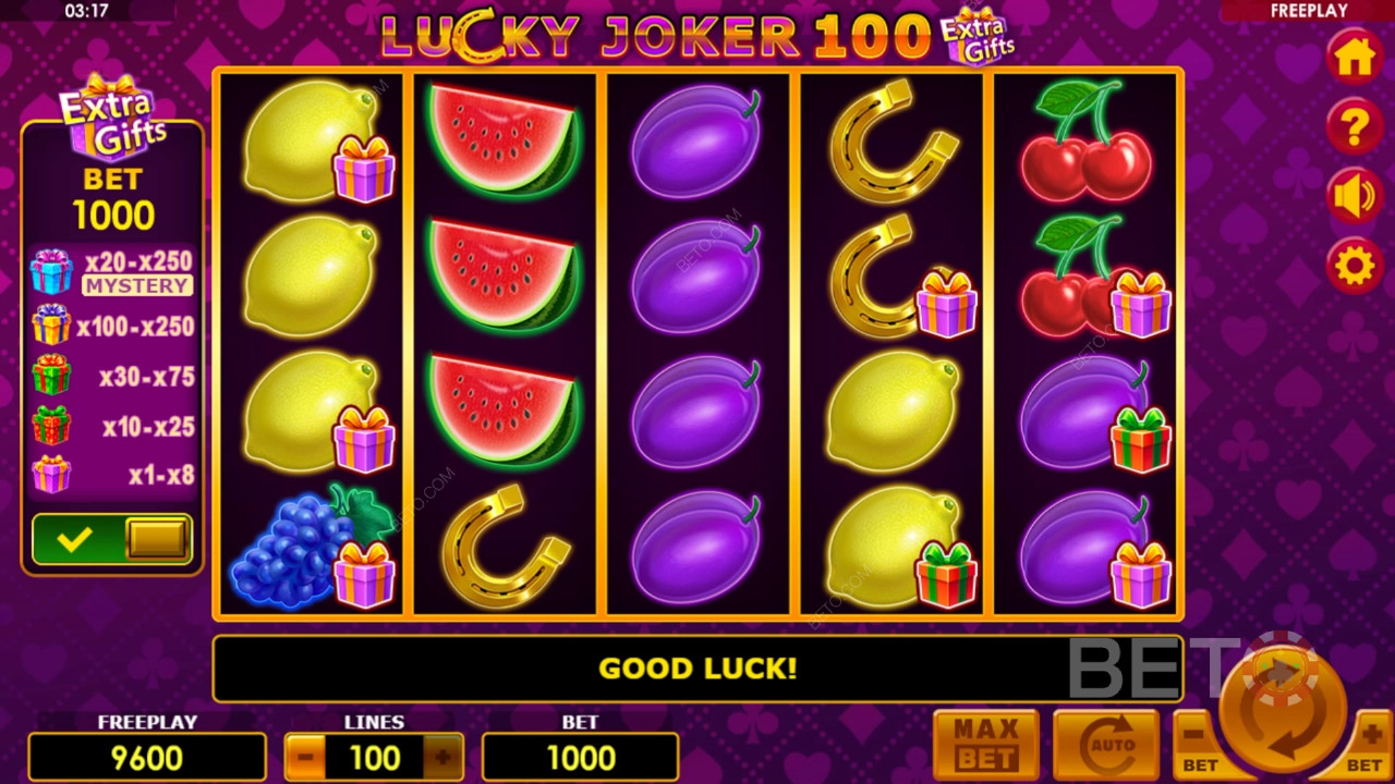 Lucky Joker 100 Extra Treats Review by BETO Pokies