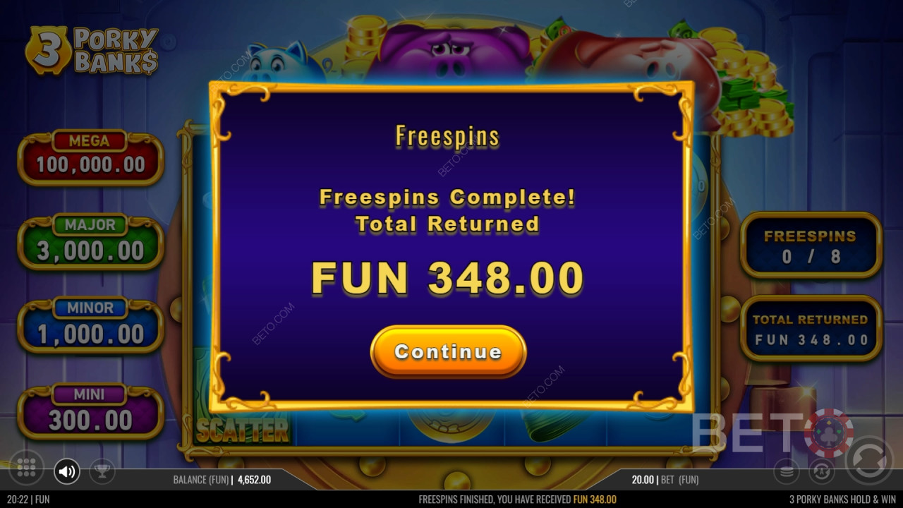 Score 15,000x Your Wager in the 3 Porky Banks Pokie!