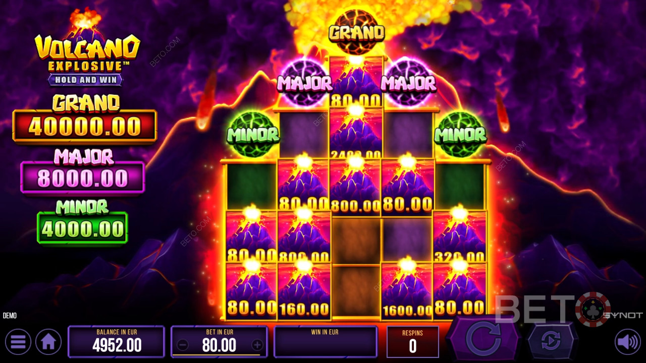 Volcano Explosive Review by BETO Pokies