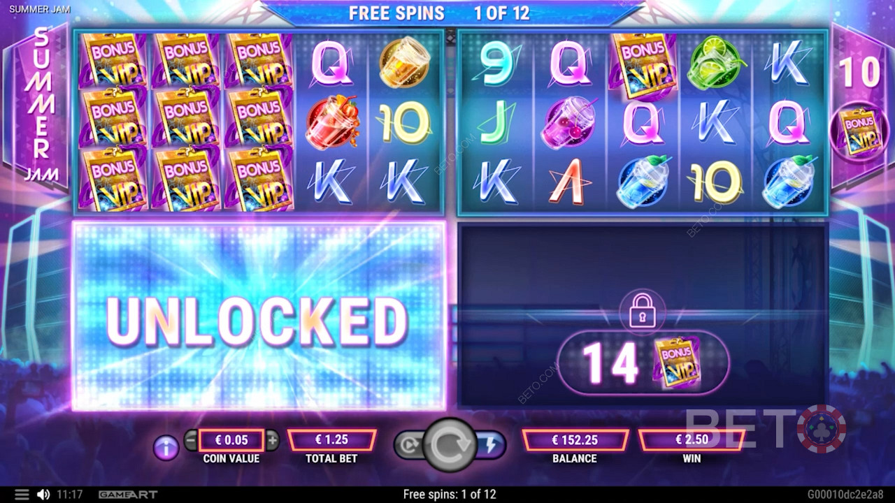 Nab extra reel sets by snagging Bonus Symbols in the Free Spins