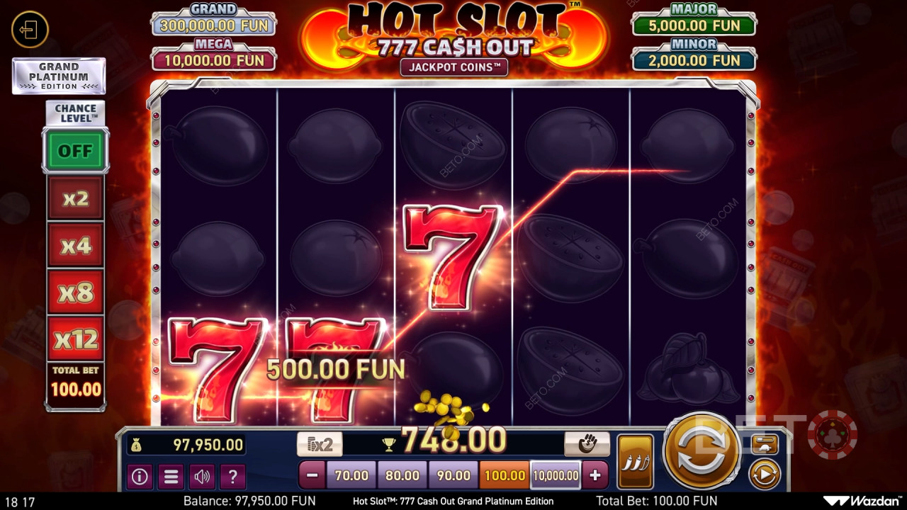 Hot Pokie: 777 Cash Out Grand Platinum Edition Review by BETO Pokie