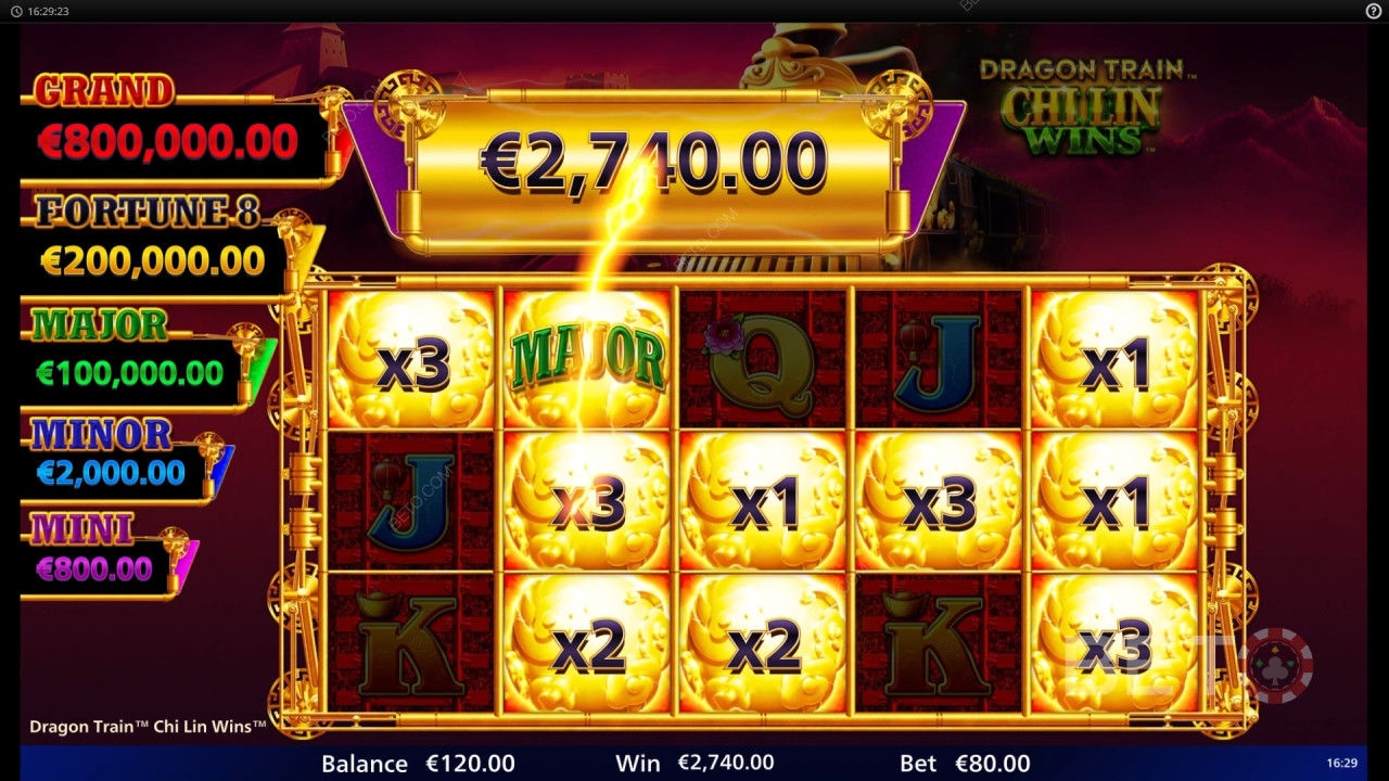 Score 10,000x Your Wager on Dragon Train Chi Lin Wins Pokie!