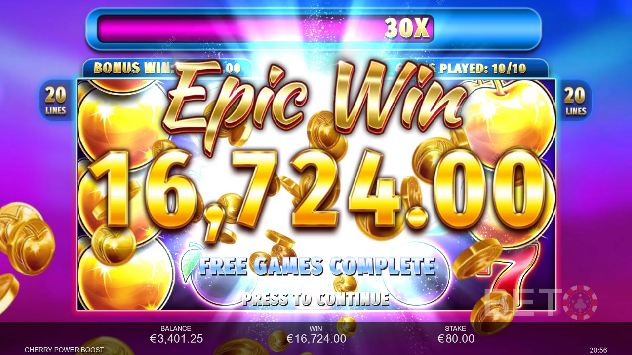 How to Play Cherry Power Boost by Inspired Gaming