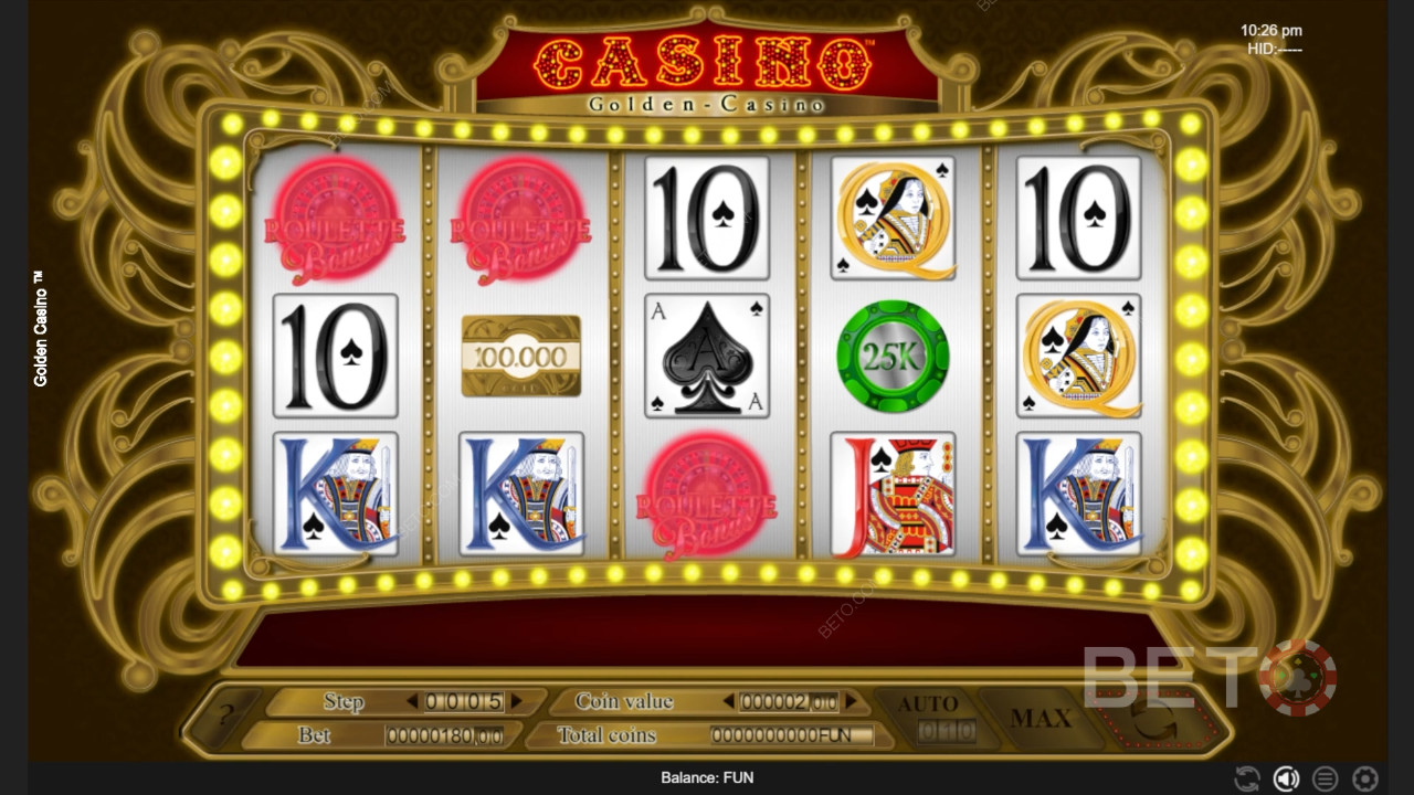 Golden Casino Free Play