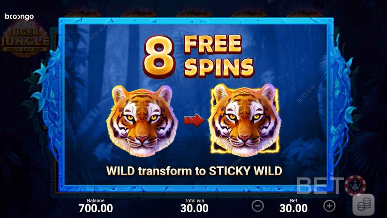 Kiwis score 8 Free Spins with Sticky Wilds in the bonus round