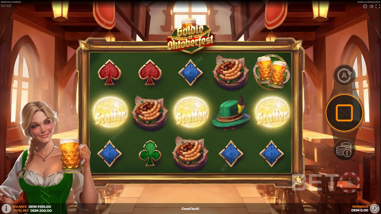 Goldie at Oktoberfest Review by BETO Pokies