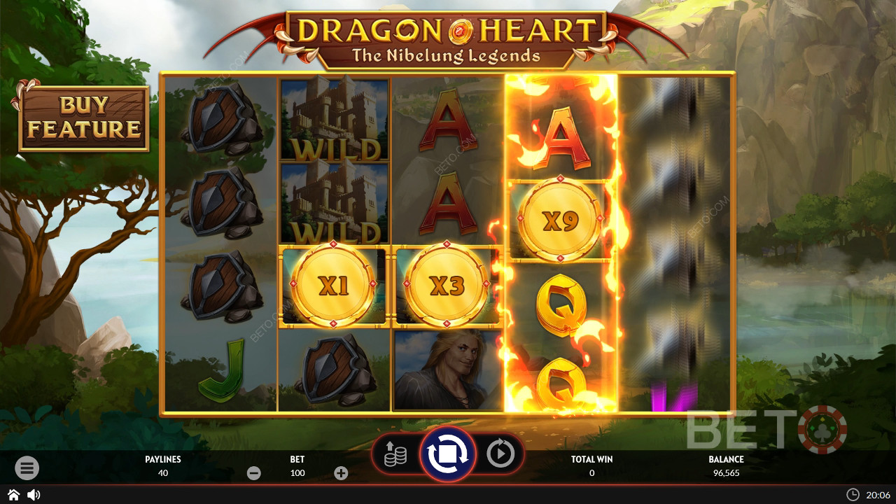 Dragonheart - The Nibelung Legends Review by BETO Pokies