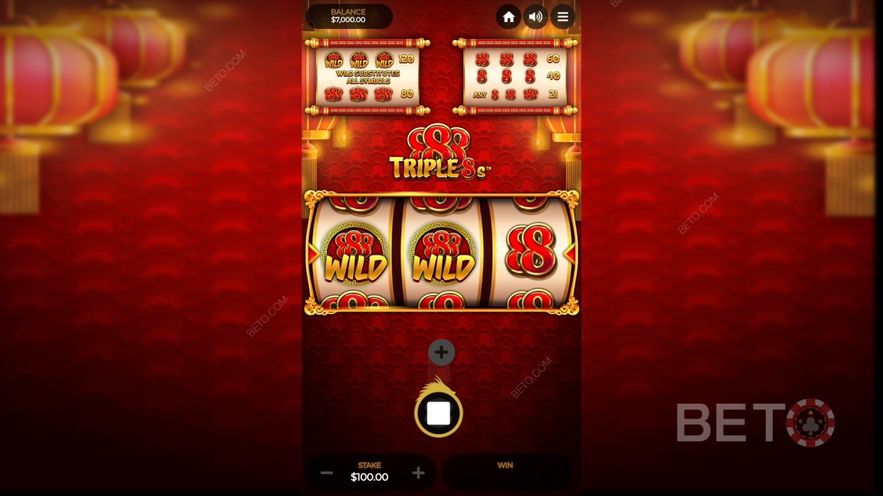 Triple 8s Review by BETO Pokies