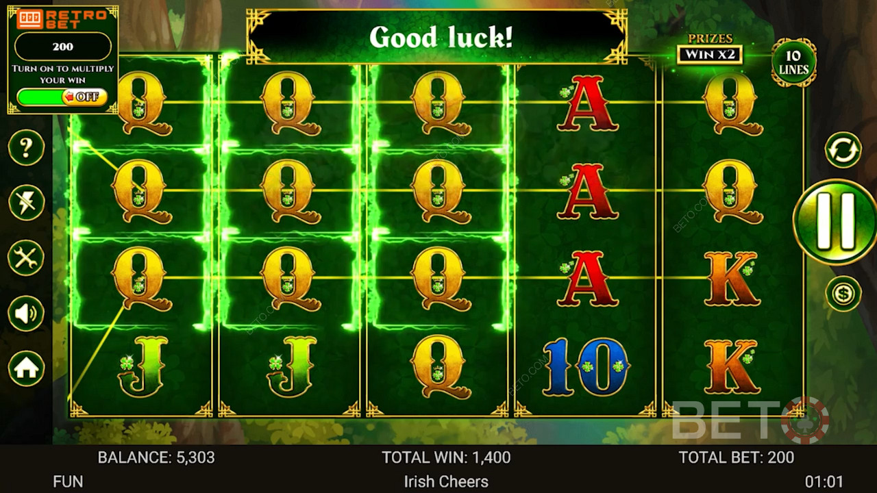 Irish Cheers Free Play