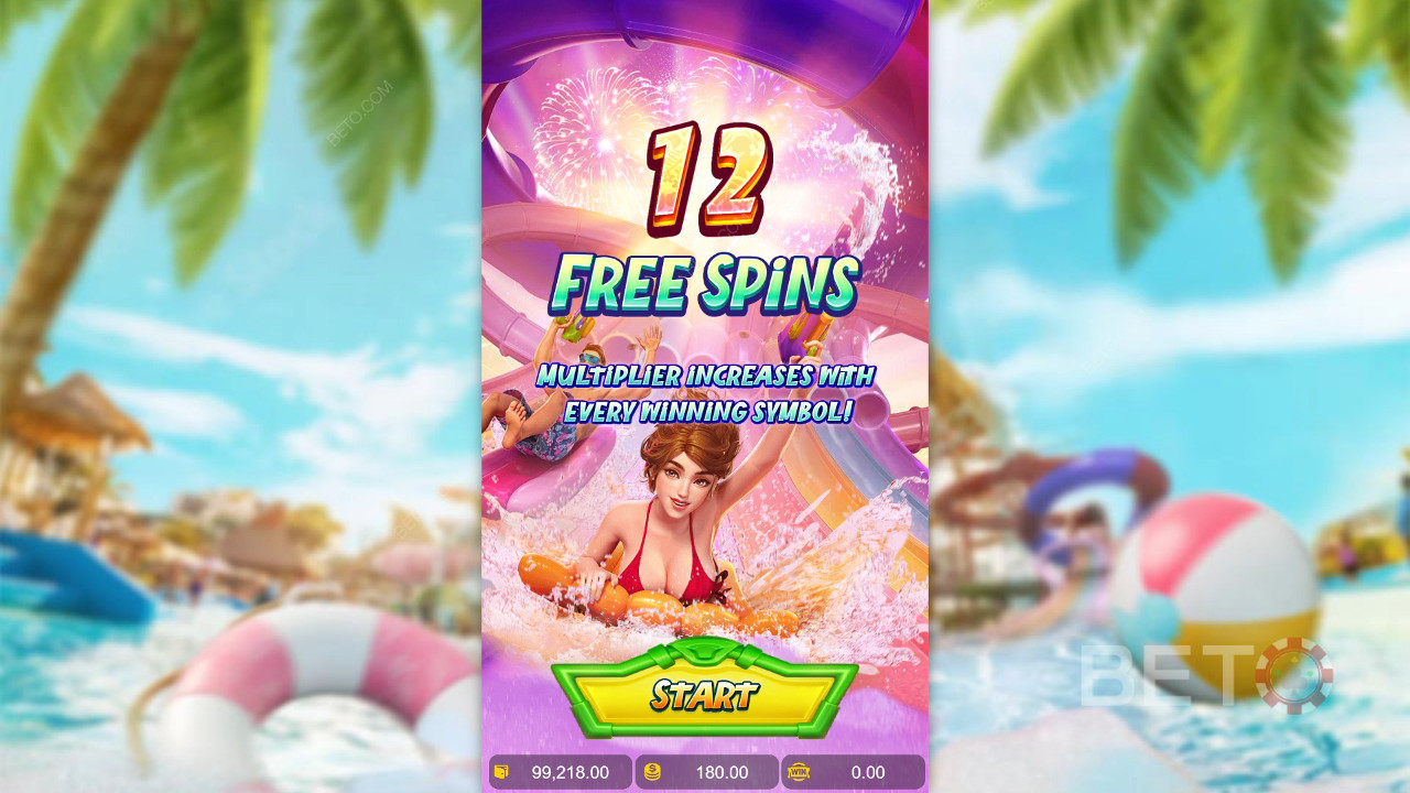 Score 5,000x Your Wager in the Songkran Splash Video Pokie!