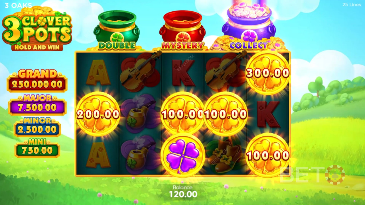 3 Clover Pots Review by BETO Pokies