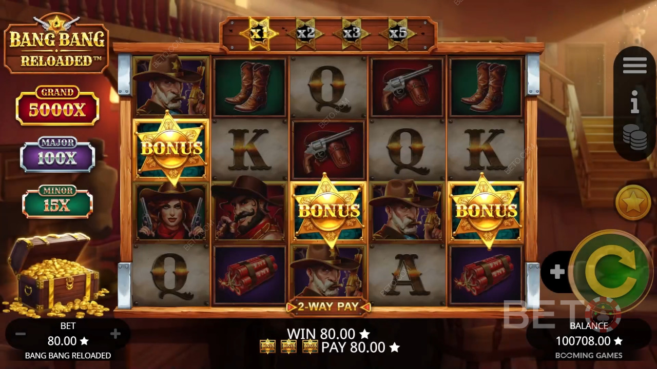 Bang Bang Reloaded Review by BETO Pokies