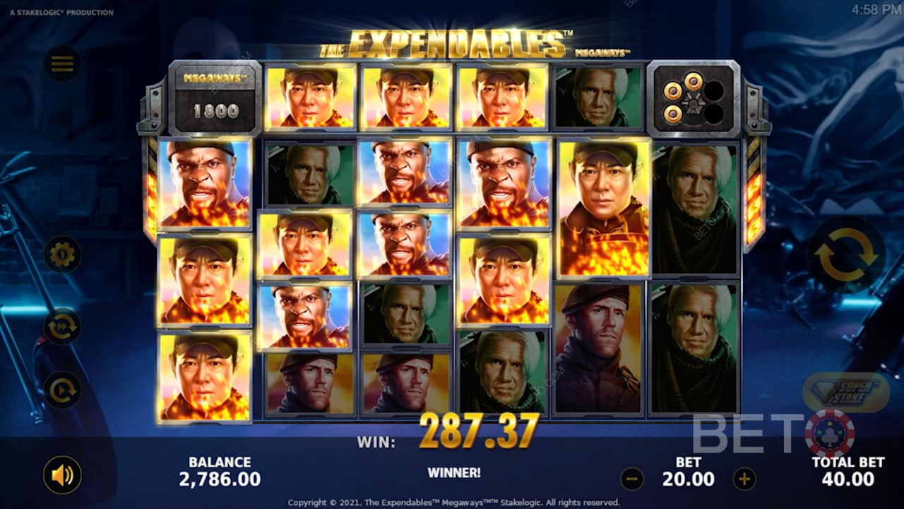 The Expendables New Mission Megaways Review by BETO Pokies