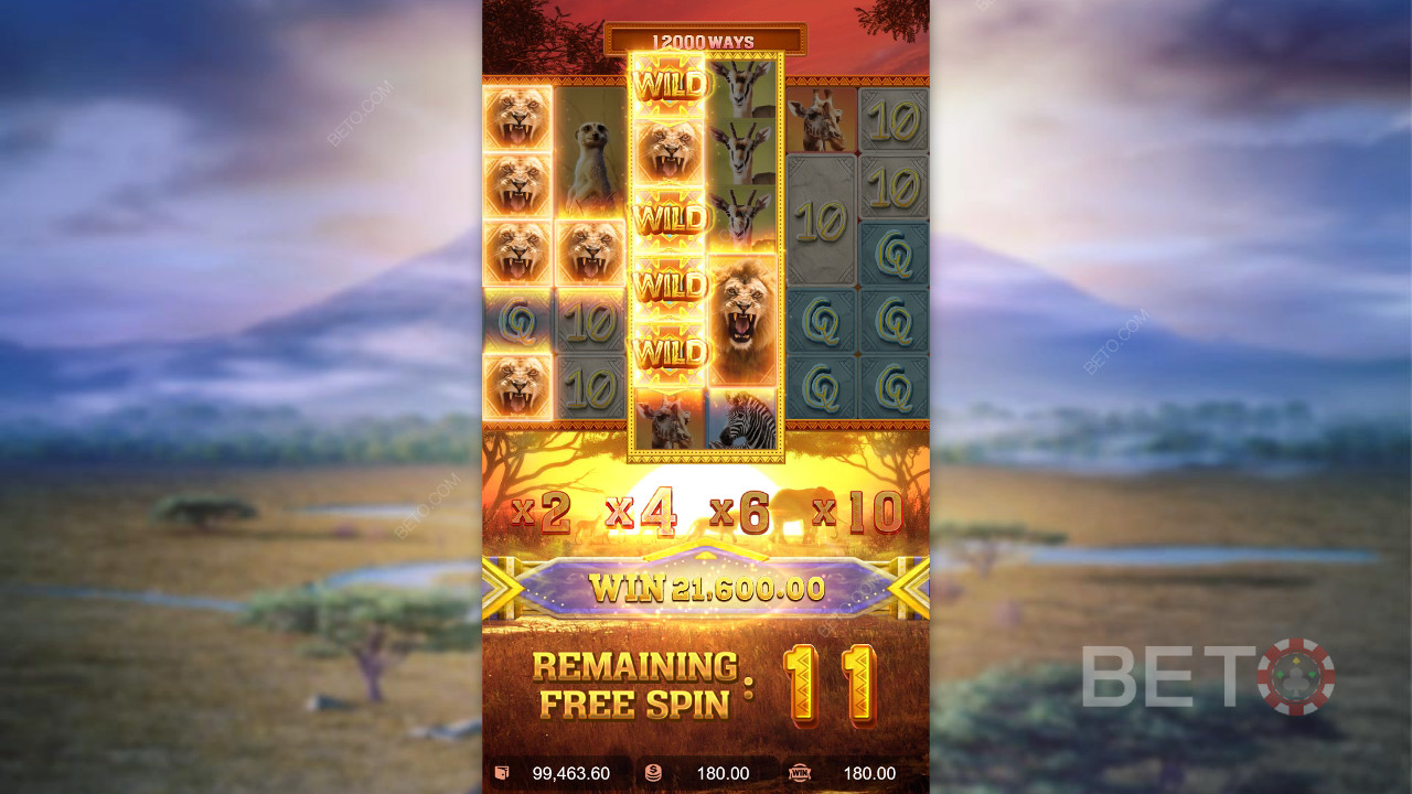 Safari Wilds by PG Soft: Bonus Features Breakdown