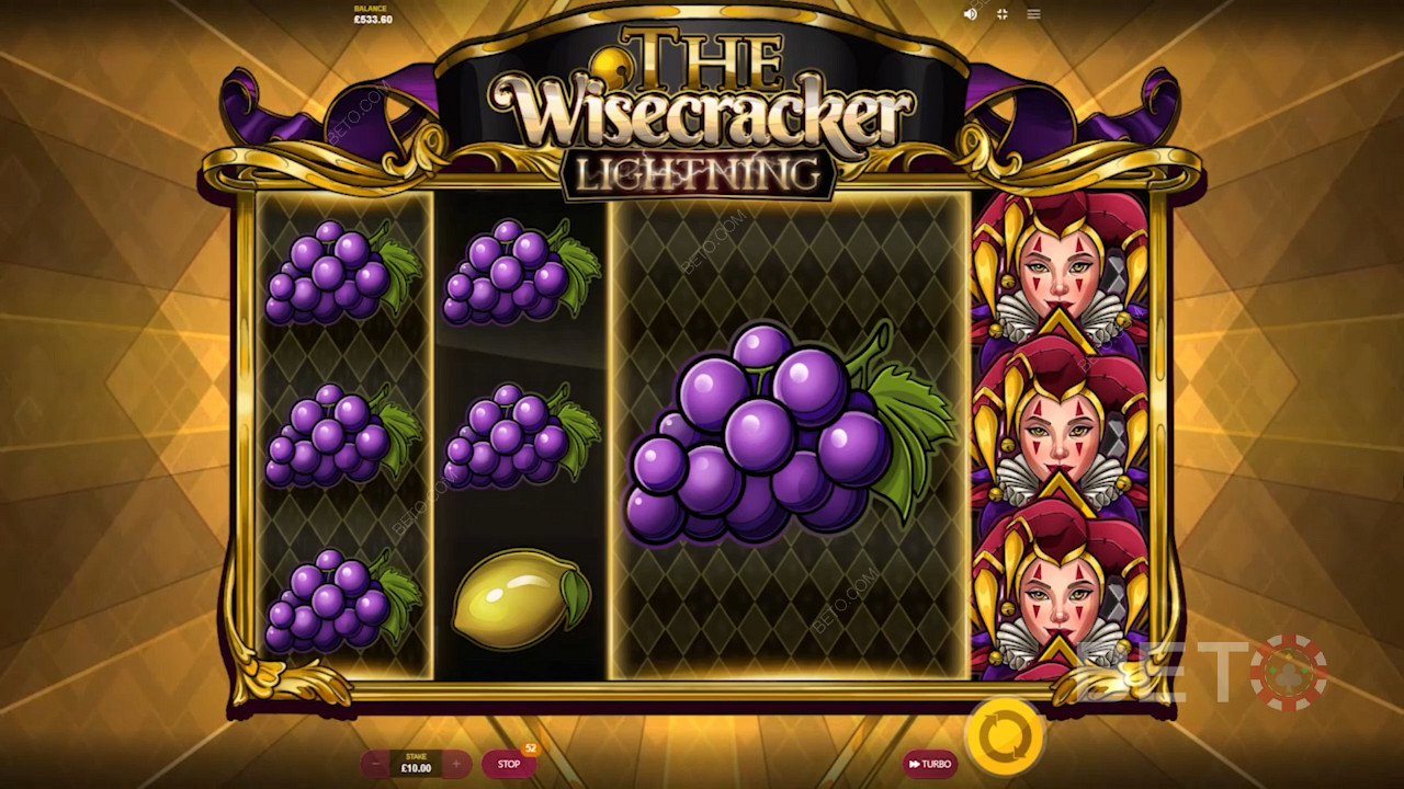 Ripe grapes on The Wisecracker Lightning