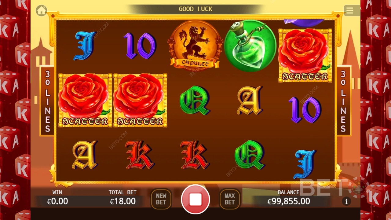 Romeo and Juliet Review by BETO Pokies