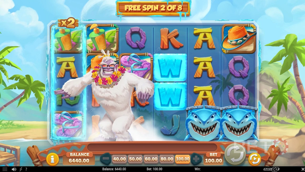 Score various Free Spins in Hotel Yeti-Way pokie
