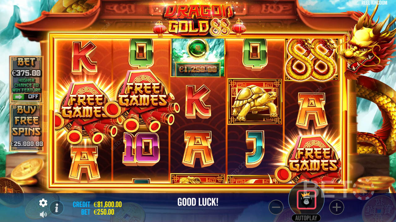 Dragon Gold 88 Review by BETO Pokies