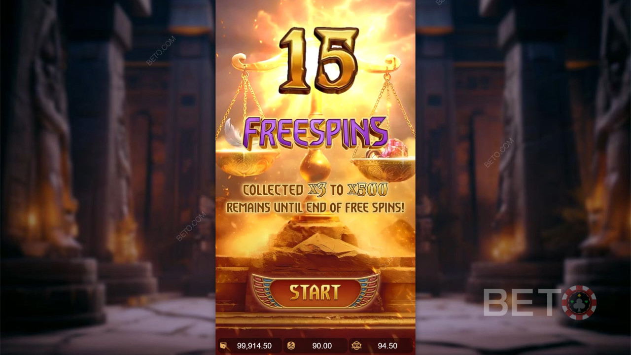 Score 10,000x Your Wager in the Anubis Wrath Video Pokie!