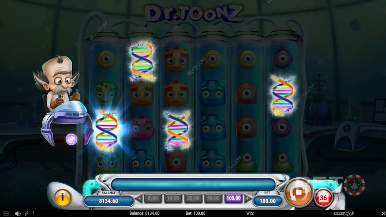 Score 3+ Scatters to unlock Free Spins