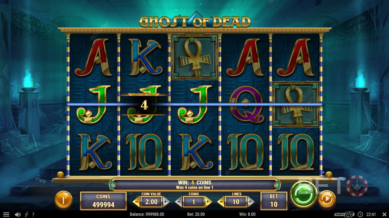 Scoring a modest payout in Ghost of Dead