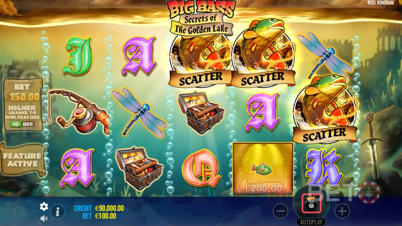 Big Bass Secrets of the Golden Lake Review by BETO Pokies