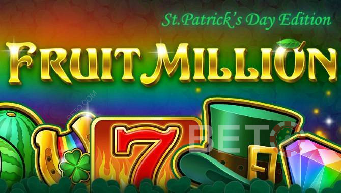 Fruit Million online pokie with 8 unique themes - St. Patrick