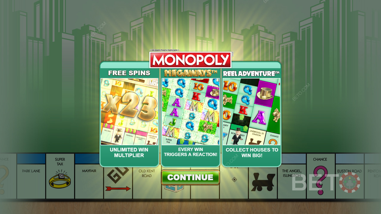 Kiwi kickoff for Monopoly Megaways