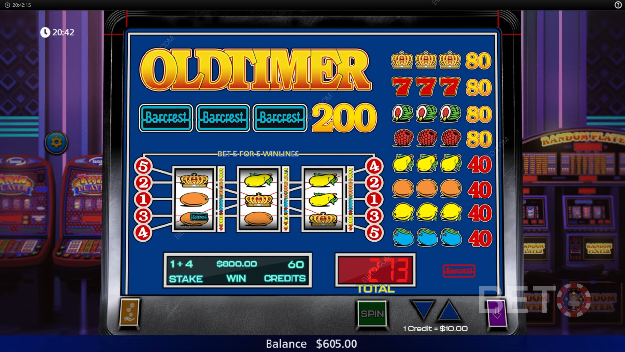 Oldtimer Free Play
